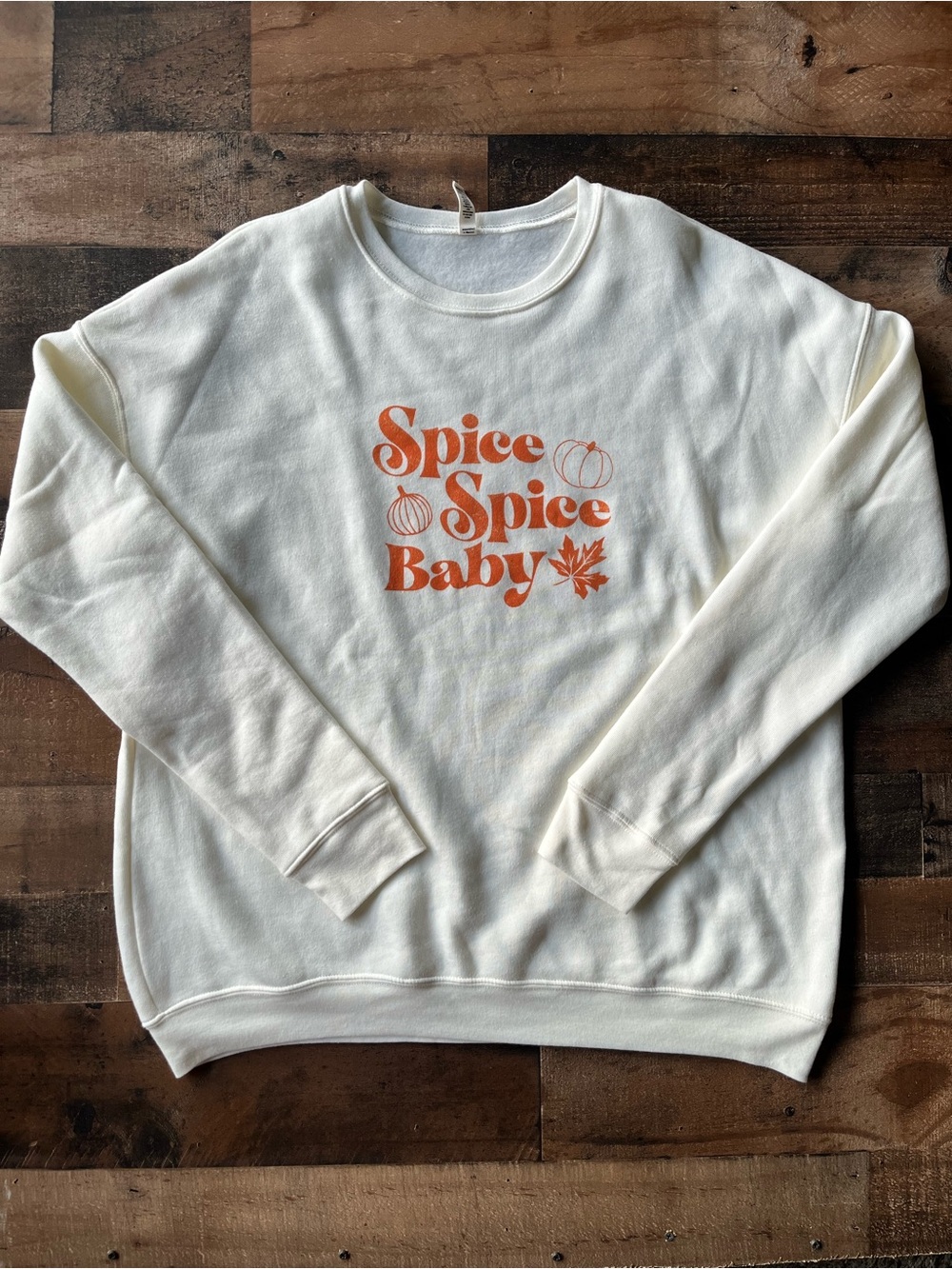 Women's Oat Collective Cream Colored Sweatshirt | XL